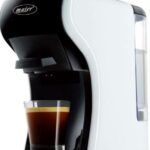 نسپرسو مایرسه کاره مدل 202دارای مخزن قهوه پودری در سه‌رنگ قرمز مشکی سفید