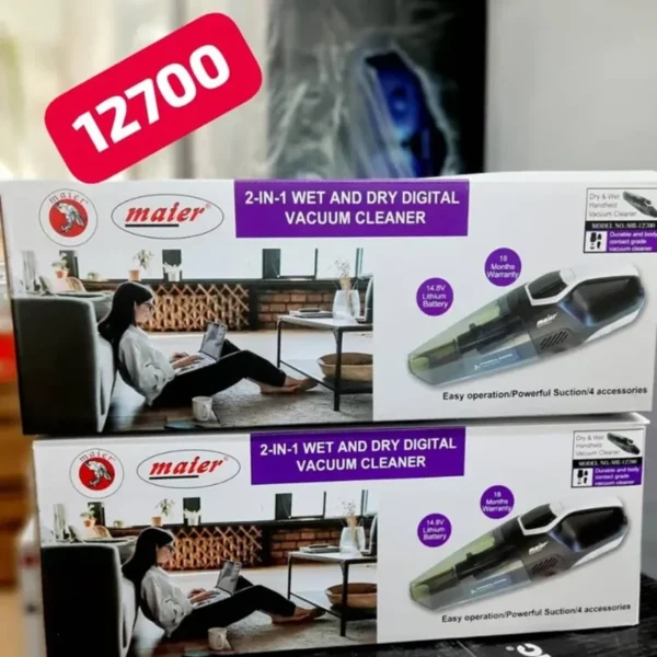 جارو شارژی با فیلتر اضافه مایر 12700