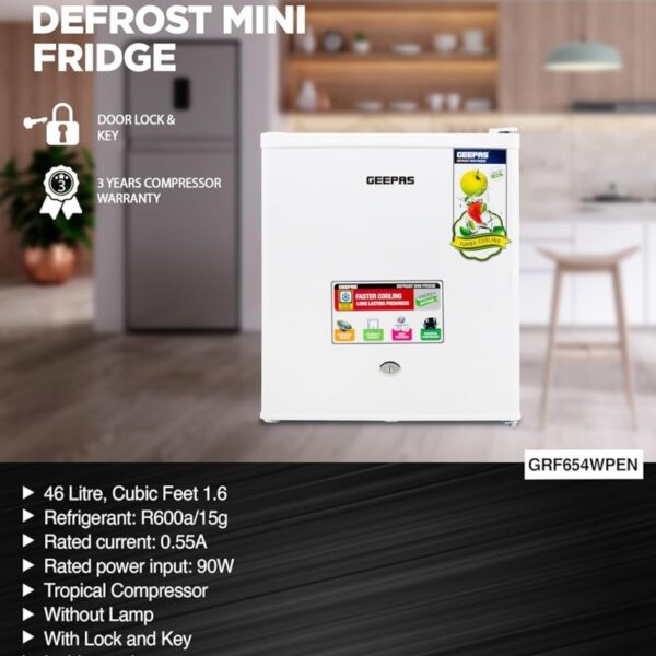 یخچال رومیزی جیپاس مدل 654